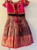 Picture of Pure Kanchi pattu langa with maggam blouse 0-1y