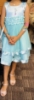 Picture of Beautiful pink and blue frock combo 6-8y