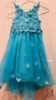 Picture of Pearl flower party dress and Purple sequins party dress combo 6-8y