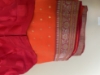 Picture of Dual shaded georgette saree with blouse 