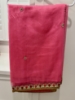 Picture of Peachish pink Organza work saree