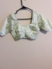 Picture of Pista  Green All Over Chikankari Pure Georgette saree and blouse 