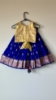Picture of Yellow and dark blue benaras langa 4-5y