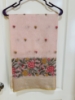 Picture of Peach and red combination saree 