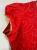 Picture of Peach and red combination saree 