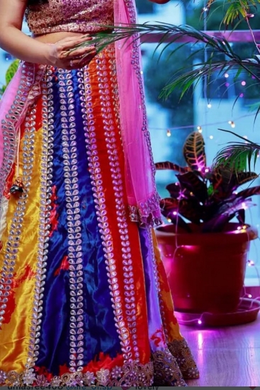 Picture of Fancy Designer garbha night lehanga