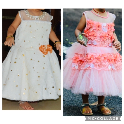 Picture of Party wear Frocks combo 2-3y