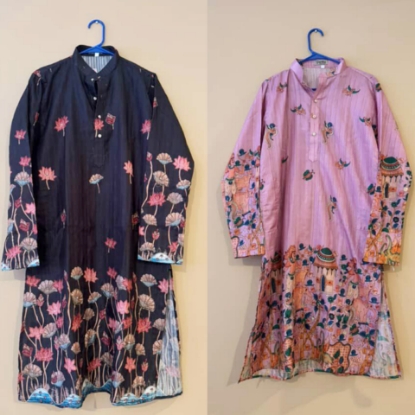 Picture of Combo new kalamkari kurtas 8-10y