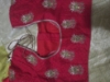 Picture of Pure venkatagiri saree with maggam work blouse