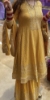 Picture of Mustard Yellow Sharara 