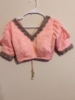 Picture of Crepe lehenga with pure pattu dupatta