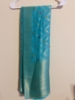 Picture of Crepe lehenga with pure pattu dupatta