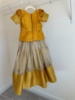 Picture of Tissue pattu langa with maggam work blouse 6-7y 