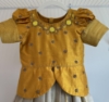 Picture of Tissue pattu langa with maggam work blouse 6-7y 