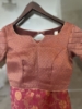 Picture of Nalli silks Brown organza saree