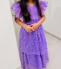 Picture of Beautiful kids long frock combo 6-8y