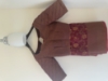 Picture of Nalli silks Brown organza saree