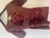 Picture of Nalli silks Brown organza saree