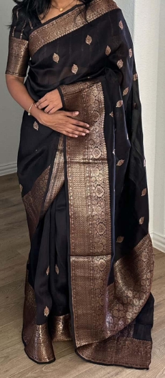 Picture of Pure Organza Handloom silk saree
