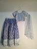 Picture of Beautiful Silver dark blue lehenga set