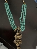 Picture of  Victorin Balaji  Emerald and perl Set 