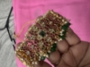 Picture of Precious kemp flower Choker with earrings 