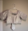 Picture of Pure silver lenin tissue with two blouses and belt