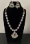 Picture of Victorian moissanite necklace set 