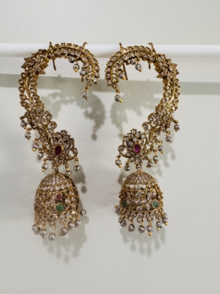 Picture of Most trending earcuff jhumkas