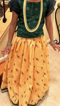 Picture of Custom made Boutique lehanga 6-8y 