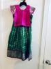 Picture of Pattu Langa with Maggam blouse 1-3y