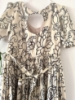Picture of Kalamkari muslim Black and white frock
