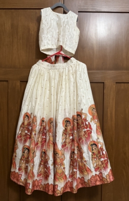 Picture of Dola silk dolls lehenga 6-8y
