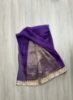 Picture of Chiffon Saree with designer blouse