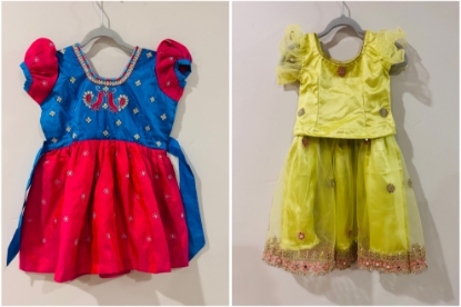 Picture of Pretty dresses combo(6M-1Y)