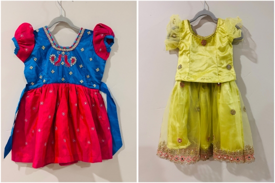 Picture of Pretty dresses combo(6M-1Y)