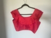 Picture of Floral Lehenga set with ruffle blouse