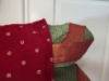 Picture of Red Dhothi and Kurta Set Combo 6M