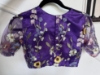 Picture of Purple lehenga with floral croptop 
