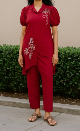 Picture of Never unworn co-ord set with hand work 