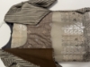 Picture of Grey color georgette saree with overcoat designer blouse