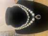 Picture of Beautiful and elegant pearl necklace with matching earrings 