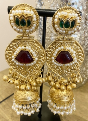 Picture of Statement jhumkas