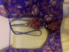 Picture of Never worn Pure Linen Tissue Saree with Bridal blouse