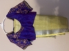 Picture of Never worn Pure Linen Tissue Saree with Bridal blouse