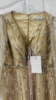 Picture of Designer Mac Duggal silver sequin gown
