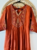 Picture of Never worn 3 piece suit in rust orange