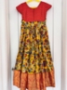 Picture of Pure Pen Kalamkari Kanchi Pattu frock 6-7y