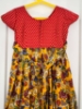 Picture of Pure Pen Kalamkari Kanchi Pattu frock 6-7y