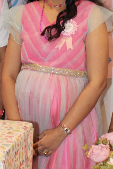 Picture of Maternity gender reveal frock